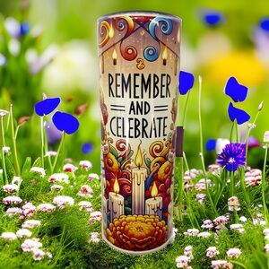 20oz Day Of The Dead Tumbler